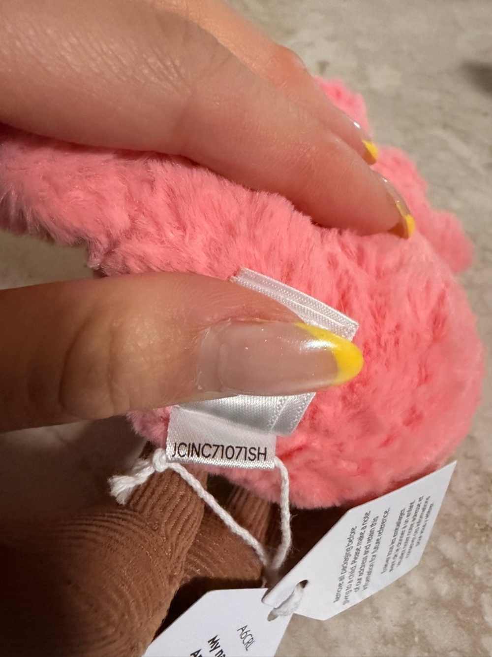 Jellycat my name is amuseables coral NWT with tags - Picture 5 of 6